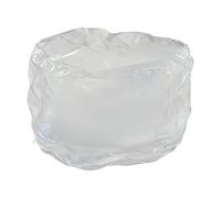 Chaise de Rangement Transparente pour Animaux - PVC Transparent, Pouf en Peluche, Support de Jouet étanche | Parfait pour Les Voyages en ans la Chambre à Coucher, dans la Salle de Jeux.