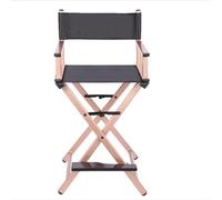 Chaise de réalisateur pliable - Chaise de maquilleur portable en aluminium, légère et robuste pour un transport et une utilisation faciles
