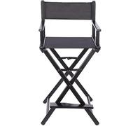 Chaise de réalisateur pliable - Chaise pliante pour maquilleur - Design portable en aluminium - Légère et facile à ranger - Idéale pour les professionnels et une utilisation en extérieur