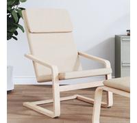 Chaise de Relaxation Fauteuil Siège Salle de Séjour Gris Foncé Tissu vidaXL
