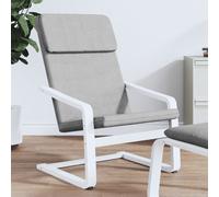 Chaise de Relaxation Fauteuil Siège Salle de Séjour Gris Foncé Tissu vidaXL