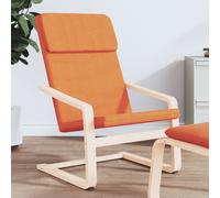 Chaise de Relaxation Fauteuil Siège Salle de Séjour Gris Foncé Tissu vidaXL