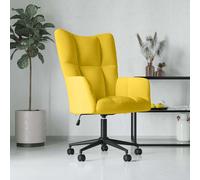 Chaise de Relaxation Gris Foncé Velours Fauteuil Siège Détente Salon vidaXL