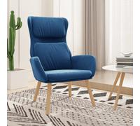 Chaise de Relaxation Gris Foncé Velours Siège Salle de Séjour Fauteuil vidaXL