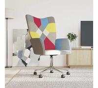 Chaise de Relaxation Patchwork Tissu Fauteuil Salle de Séjour Intérieur vidaXL