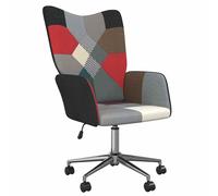 Chaise de Relaxation Patchwork Tissu Fauteuil Salle de Séjour Intérieur vidaXL