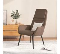 Chaise de relaxation Taupe Tissu Taupe G