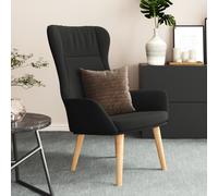 Chaise de Relaxation Tissu Gris Clair Siège Fauteuil Salle de Séjour vidaXL