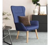 Chaise de Relaxation Tissu Gris Clair Siège Fauteuil Salle de Séjour vidaXL