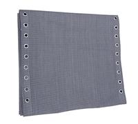 Chaise de Remplacement de Tissu, Toile Respirante pour Chaise, Salon Patio et fauteuils inclinables, Gris