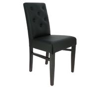 Chaise de restaurant capitonnée Cordoue (Lot de 2) Ligne CHR
