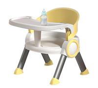 Chaise de restauration pour bébé, chaise d'alimentation bébé, Chaise de restauration sans glissement avec plateau, Des multifonctionnels étudient le siège, les tabourets de jeu légers pour le camping