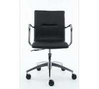 Chaise de réunion en cuir