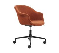 Chaise de réunion entièrement rembourrée Bat WxHxD 61x78-89.5x57cm