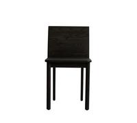 Chaise de Salle à Manger 101 Copenhagen Brutus Slim Coffee Noir/Chêne