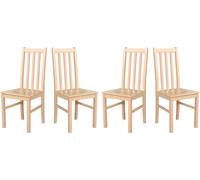 Chaise de salle à manger 4x "BOS 10 D", sonoma