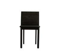 Chaise de Salle à Manger Brutus Slim Coffee Noir/Chêne
