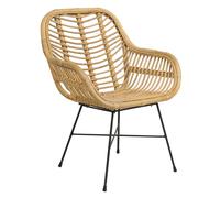 Chaise De Salle À Manger Canora Rotin Naturel Naturel