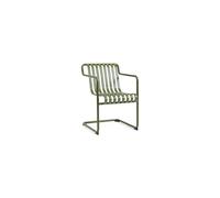 Chaise de Salle à Manger Cantilever Palissade avec Accoudoirs, Couleur Olive