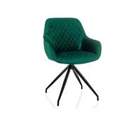ELVERUM - Chaise rembourrée Vert
