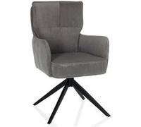 TARUGO - Chaise rembourrée Gris