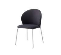 Chaise de salle à manger Chaises de salle à manger, Chaises d'appoint rembourrées modernes, dossier ergonomique sans accoudoirs, chaises du milieu du siècle, chaises de cuisine et de salle à manger