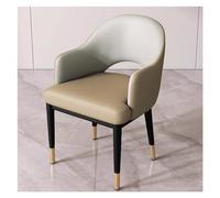 Chaise de salle à manger Chaises de salle à manger modernes, chaise moderne rembourrée du milieu du siècle, fauteuils pour cuisine et salle à manger salon, chambre à coucher(Noir)