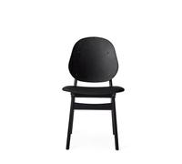 Chaise de Salle à Manger Chaleureuse et Noble en Hêtre Noir noir/Prescott 207