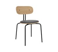 Chaise de Salle à Manger Curious Chêne/ Noir/Anthracite