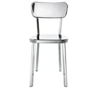 Chaise de Salle à Manger Déjà-Vu en Aluminium Poli