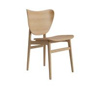 Chaise de Salle à Manger Éléphant en Chêne Naturel