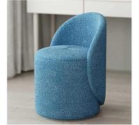 Chaise de salle à manger en velours imitation agneau avec assise rembourrée douce et dossier confortable, parfaite pour le salon, la chambre, la coiffeuse et l'espace à manger