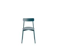 Chaise de salle à manger FROMME Bleu océan