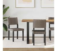 Lot de 2 chaise GENERIQUE H. 84 cm non pliable en bois interieur