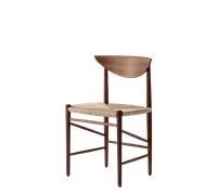 Chaise de Salle à Manger HM3 &Tradition Drawn en Noyer