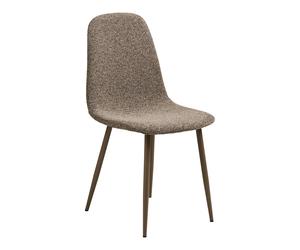 Chaise de salle à manger House Nordic Stockholm Marron 54x44x88 cm