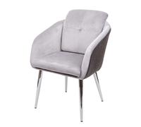 Chaise mendler en plastique non empilable non pliable H. 88 cm interieur gris Gris G