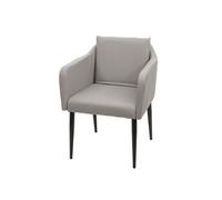 Chaise de salle à manger MENDLER HWC-H93, chaise de cuisine chaise longue similicuir taupe Beige G