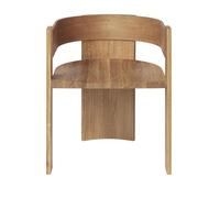 Kristina Dam Studio Chaise Collector Chêne-noyer laqué chaud