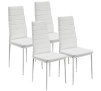 Chaise de salle à manger Loja Blanc