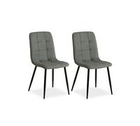 Chaise de salle à manger lot 2 chaises