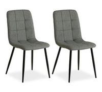 Chaise de salle à manger lot 2 chaises Blanc G