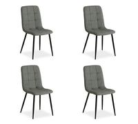 Lot de 4 chaise GENERIQUE interieur non empilable non pliable en bois H. 72 cm