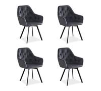 Chaise de salle à manger lot 4 chaises oeufs