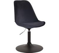 Chaise de salle à manger Maverick en velours , Noir /Noir G