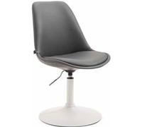 Chaise de salle à manger MAVERICK similicuir , Gris/Blanc G
