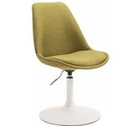 Chaise de salle à manger MAVERICK tissu , Vert/Blanc G