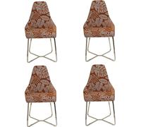 Chaise de salle à manger moderne Chaise de cuisine 4x chaises Chaise longue de luxe Multicolore