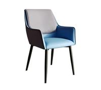 Chaise de salle à manger moderne en simili cuir style nordique pour cuisine et maison banquet Gris clair Élégant et confortable Meubles de salle à manger