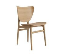 Chaise de Salle à Manger NORR11 Éléphant en Chêne Naturel